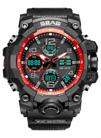 Men's Analog+Digital Electronic Round Watch 2402