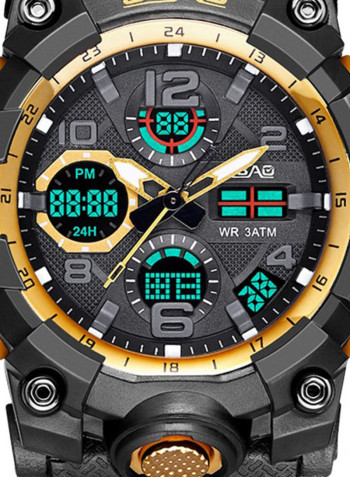 Men's Analog+Digital Electronic Round Watch 2406