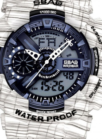 Men's Analog+Digital Electronic Round Watch 2417