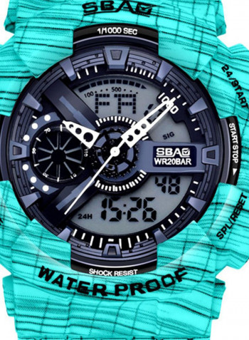 Men's Analog+Digital Electronic Round Watch 2420