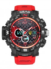 Men's Chronograph Electronic Waterproof Round Watch 2450