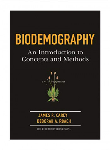 Biodemography: An Introduction To Concepts And Methods Hardcover 1