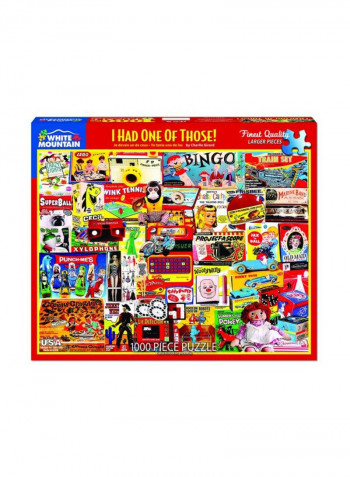 1000-Piece I Had One of Those Jigsaw Puzzle