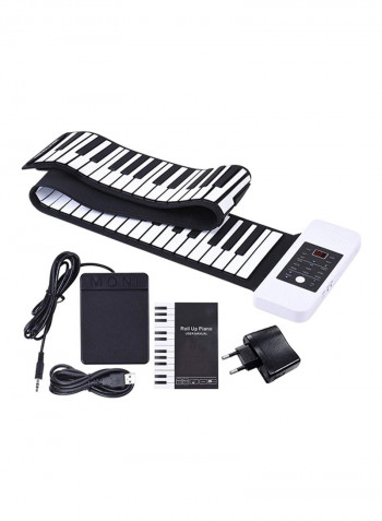 Portable Silicon 88 Key Hand Roll Up Piano