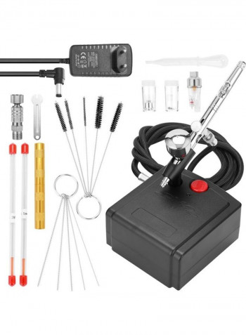 Professional Airbrush Set for Model Making Art Painting Multicolour