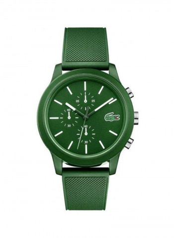 Men's Lacoste.12.12 Silicone Analog Wrist Watch 2010973