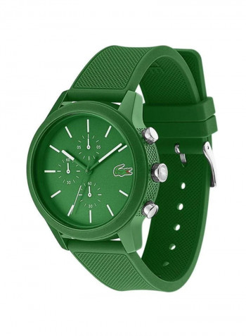 Men's Lacoste.12.12 Silicone Analog Wrist Watch 2010973