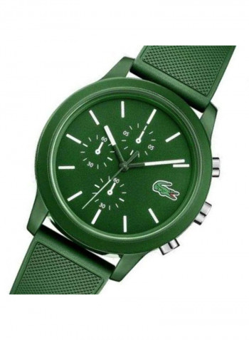 Men's Lacoste.12.12 Silicone Analog Wrist Watch 2010973