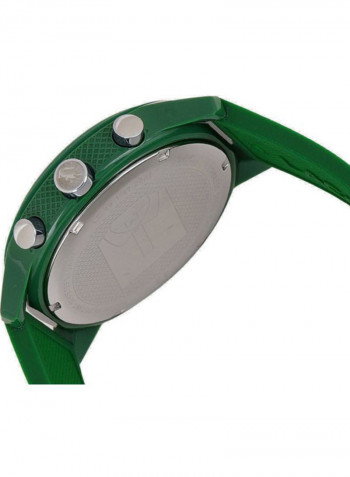 Men's Lacoste.12.12 Silicone Analog Wrist Watch 2010973