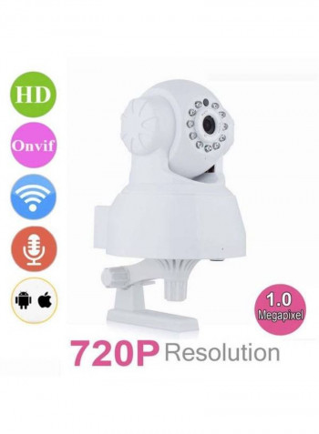 Wireless IP Camera CCTV White Color