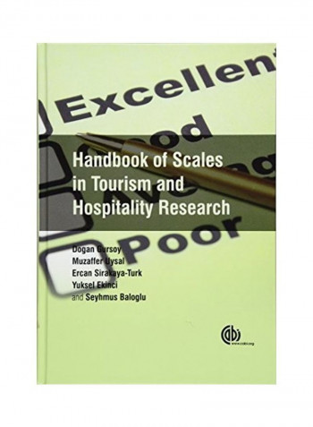 Handbook Of Scales In Tourism And Hospitality Research Hardcover English by Dogan Gursoy