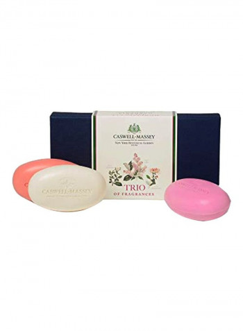 Trio Of Fragrances Soap Set 3.25ounce