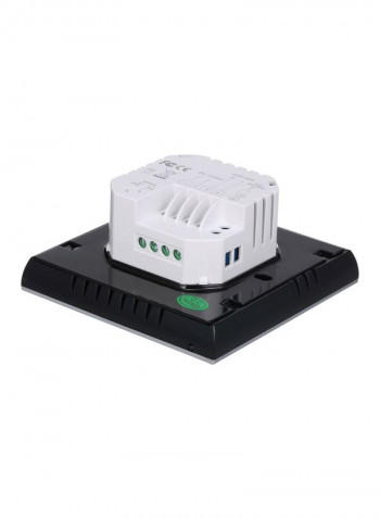 BTH-3000L-GC Smart Wi-Fi Digital Temperature Controller Black/Grey 86x86x13.3millimeter