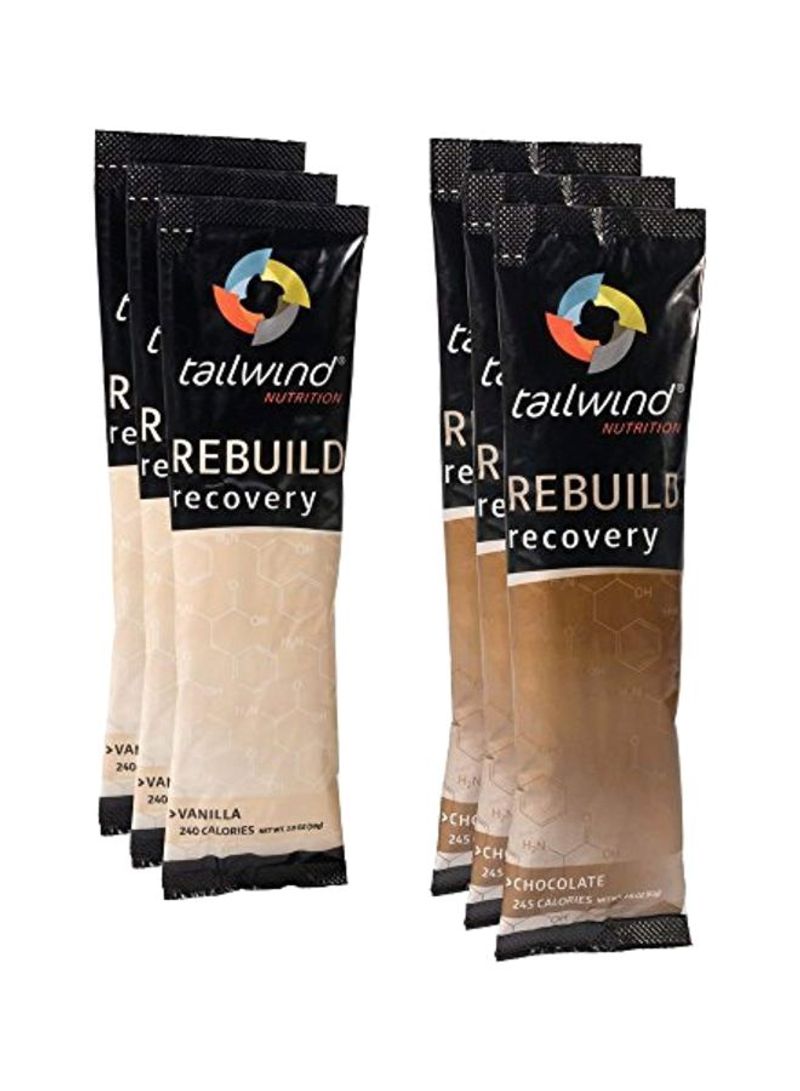 Pack Of 6 Rebuild Recovery - Vanilla And Chocolate