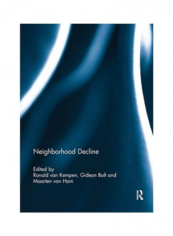 Neighborhood Decline Paperback English - 2019
