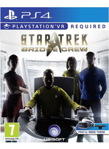 Star Trek Bridge Crew (Intl Version) + DualShock 4 Wireless Controller - PlayStation 4 (PS4)