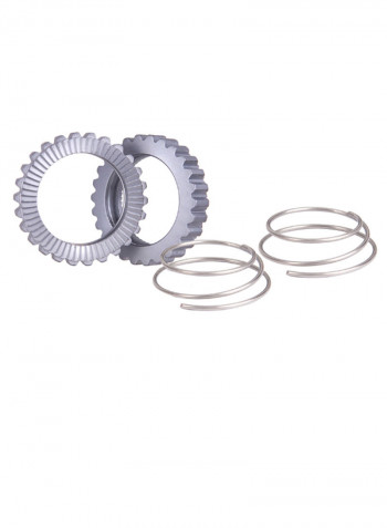 18T/36T/54T/60T Star Ratchet Kit With 2 Star Ratchets and 2 Springs 15x1x9cm