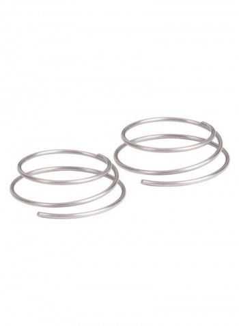 18T/36T/54T/60T Star Ratchet Kit With 2 Star Ratchets and 2 Springs 15x1x9cm