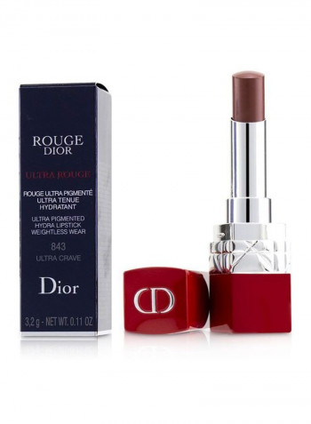 Ultra Rouge Ultra Pigmented Hydra Lipstick 843 Ultra Crave