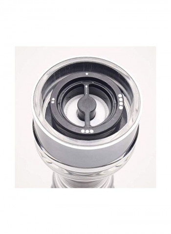 Lehigh Salt And Pepper Shaker Set Clear/Silver 7inch