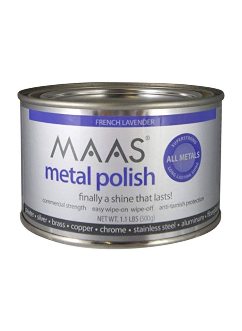 Maas International Metal Polish Can White 500g