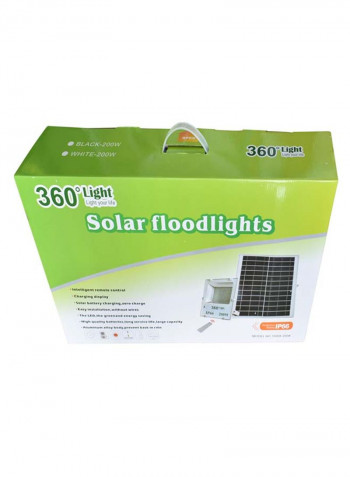 LED Security Solar Light White