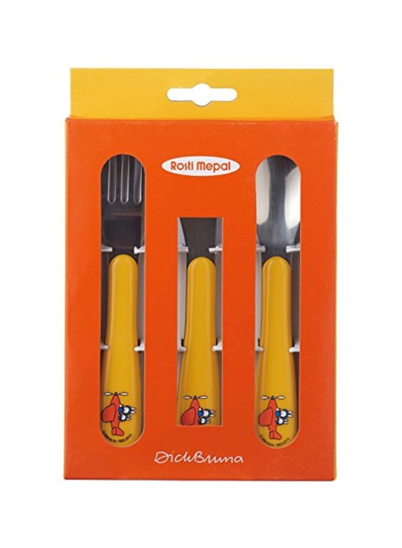 3-piece Miffy Travel Cutlery Set
