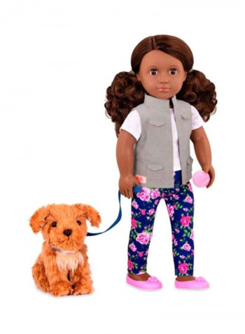 Pet Dog Malia Doll 18inch