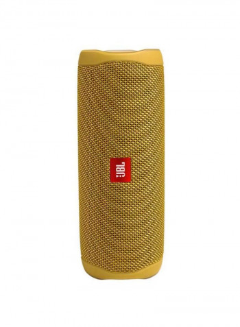 Flip 5 Portable Bluetooth Speaker Yellow