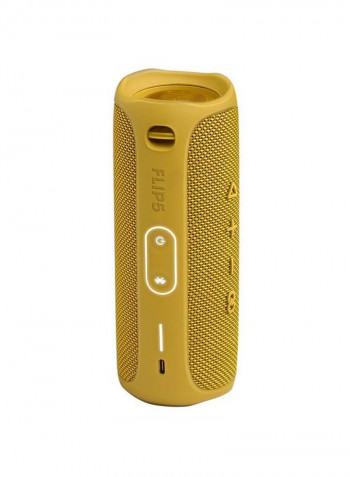 Flip 5 Portable Bluetooth Speaker Yellow