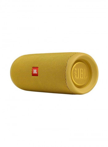Flip 5 Portable Bluetooth Speaker Yellow