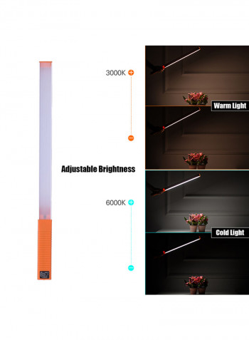 LED Video Ice Light Photography Lamp Stick White