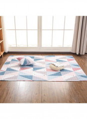 Nordic Style Geometry Pattern Simple Modern Mat Multicolour 120x210cm