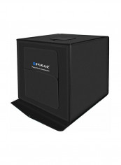 Foldable Photography Studio Shooting Soft Box 40x40x40centimeter Black/Silver