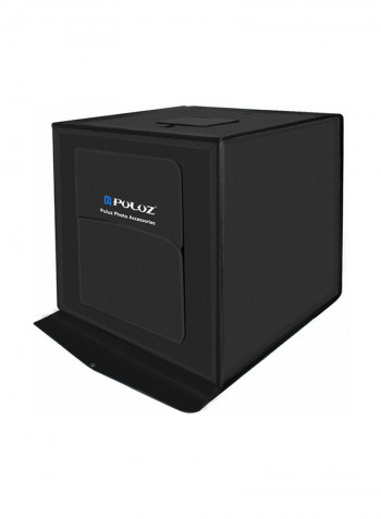 Foldable Photography Studio Shooting Soft Box 40x40x40centimeter Black/Silver