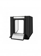 Foldable Photography Studio Shooting Soft Box 40x40x40centimeter Black/Silver