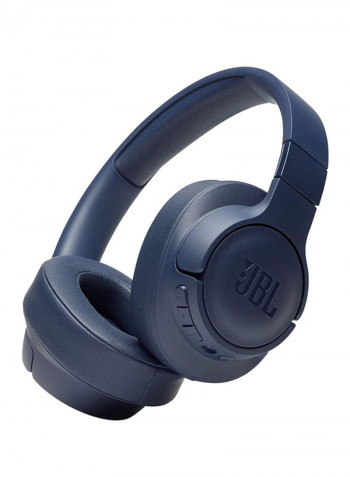 T750 Bluetooth Wireless Over-Ear Headphones Navy Blue