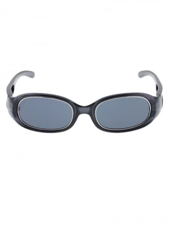 Women's Oval Frame Sunglasses - Lens Size: 100 mm