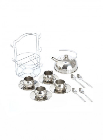 14-Piece Tea pot Pretend Play Toy Set