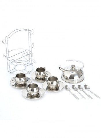 14-Piece Tea pot Pretend Play Toy Set