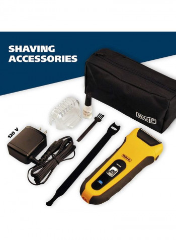 6-Piece Lifeproof Foil Shaver Set Yellow/Black