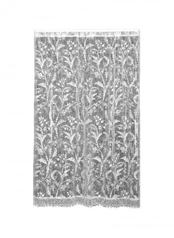 Printed Window Panel Grey/White 84x45inch