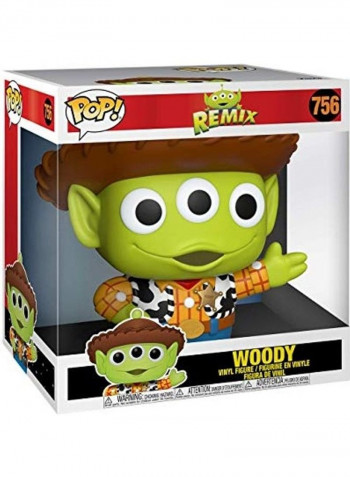 Pixar Alien Remix Alien as Woody Vinyl Figure 8x13inch
