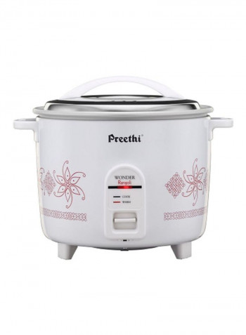 Double Pan Rice Cooker 1.8 l 1600 W RC 320 A18 White/Silver/Red