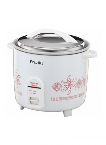 Double Pan Rice Cooker 1.8 l 1600 W RC 320 A18 White/Silver/Red