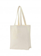 Canvas Tote Bag Natural 14x11x5inch reviews Canvas Tote Bag Natural 14x11x5inch