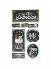 You Are My Sunshine Themed Embellishment Black/White reviews You Are My Sunshine Themed Embellishment Black/White