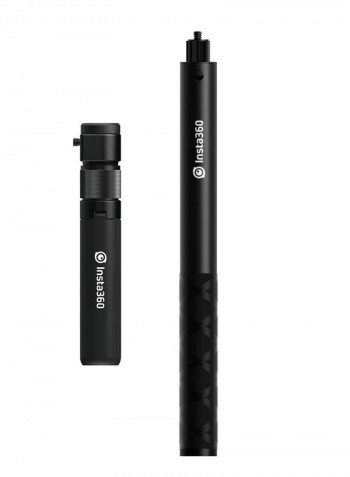 Foldable Tripod Handle Selfie Stick Black
