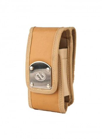 Gladiator Holster Carrying Case Cover For LG Phone Nubuck Beige/Silver