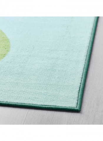 Low Pile Rug Multicolour 120centimeter